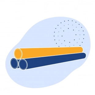 Алюминиевая труба прессованная круглая 130 мм АМг6М ГОСТ 18482-2018