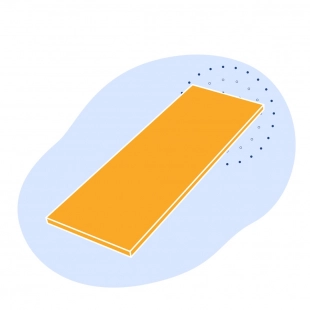 Анодированная полоса 50х2 мм АД31