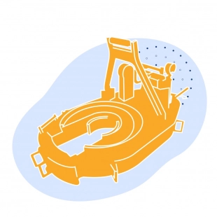 Буровой гидравлический ключ XQ 89/3B. 3C/3F