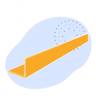 Дюралевый уголок 46х10 мм Д19ч ГОСТ 13738-91