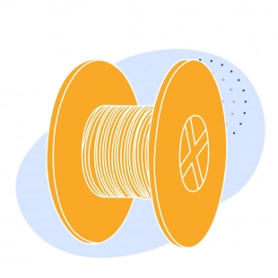 Нефтепогружной кабель 3x13 мм2 КИФБП-230