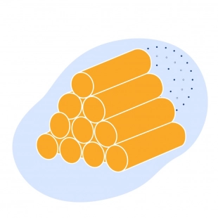 Круг медный тянутый 15 мм М001б ГОСТ 10988-2016