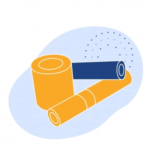 Рукав резиновый напорно-всасывающий 32 мм ГОСТ 5398-76