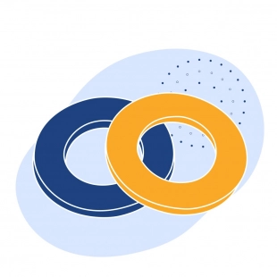 Шайба плоская нержавеющая 2.3 мм AISI 304 DIN 125