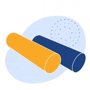 Текстолит стержневой 18x350 мм ГОСТ 5385-74