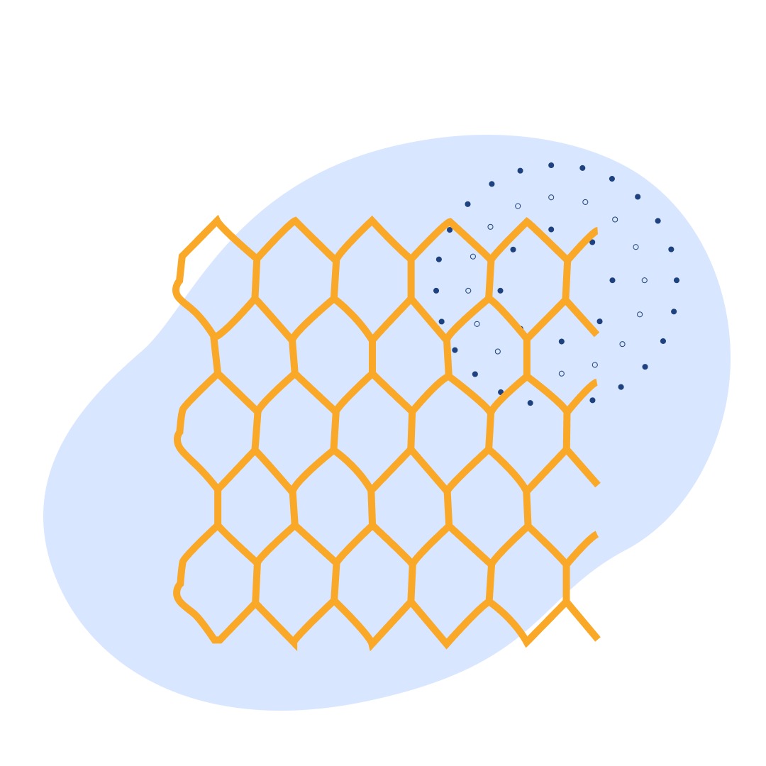 Стальная сетка Манье 25х0.6х1500 мм ГОСТ 13603-89