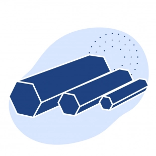 Дюралевый шестигранник 60 мм Д1 ГОСТ 21488-97