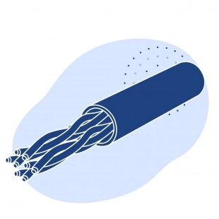 Кабель связи бронированный 10 пар 0.5 мм ТППэпБ ГОСТ 31943-2012