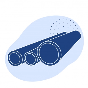 Труба нержавеющая электросварная 244.5х20 мм 12Х18Н10Т ГОСТ 10704-91