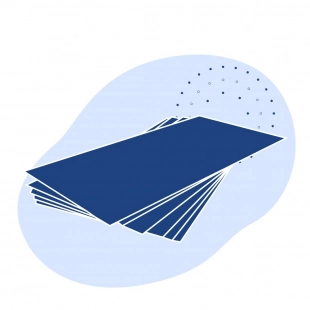 Полистирол листовой ударопрочный 3x2000x3000 мм белый