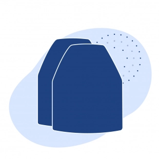 Стальная бронеплита РИМ-СЦ-4178 110Г13Л