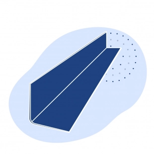 Уголок оцинкованный 75х75х5 мм Ст1 ГОСТ 8509-93