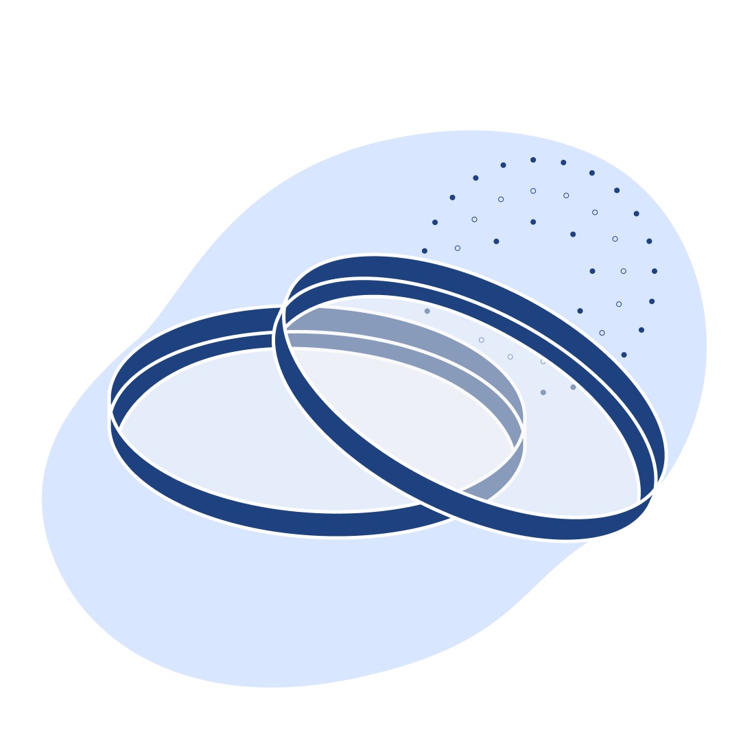 Крышка из стеклоуглерода к тиглям №5 56х6 мм